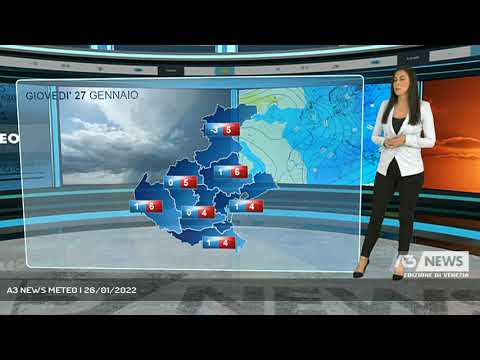 A3 NEWS METEO | 26/01/2022