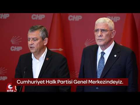 Cumhuriyet Halk Partisi Genel Merkezindeyiz…