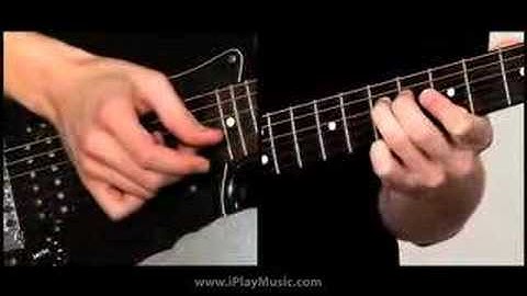 Minor Pentatonic Scale Riff - Guitar Lesson