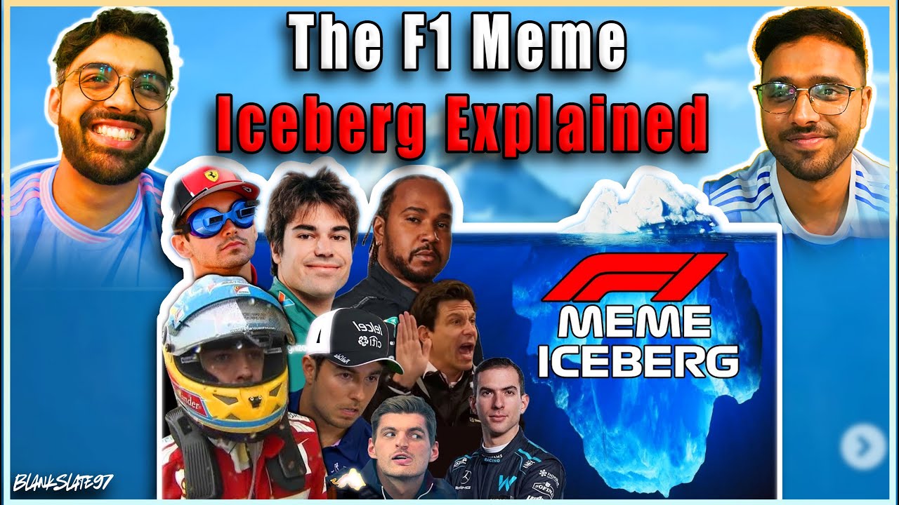 The F1 Meme Iceberg Explained - Rick'sF1Addiction | REACTION @rick'sf1addiction