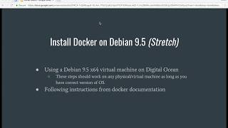 Install Docker on Debian