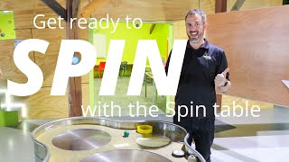 TwistED Science - The spin table can spin all sorts of things.