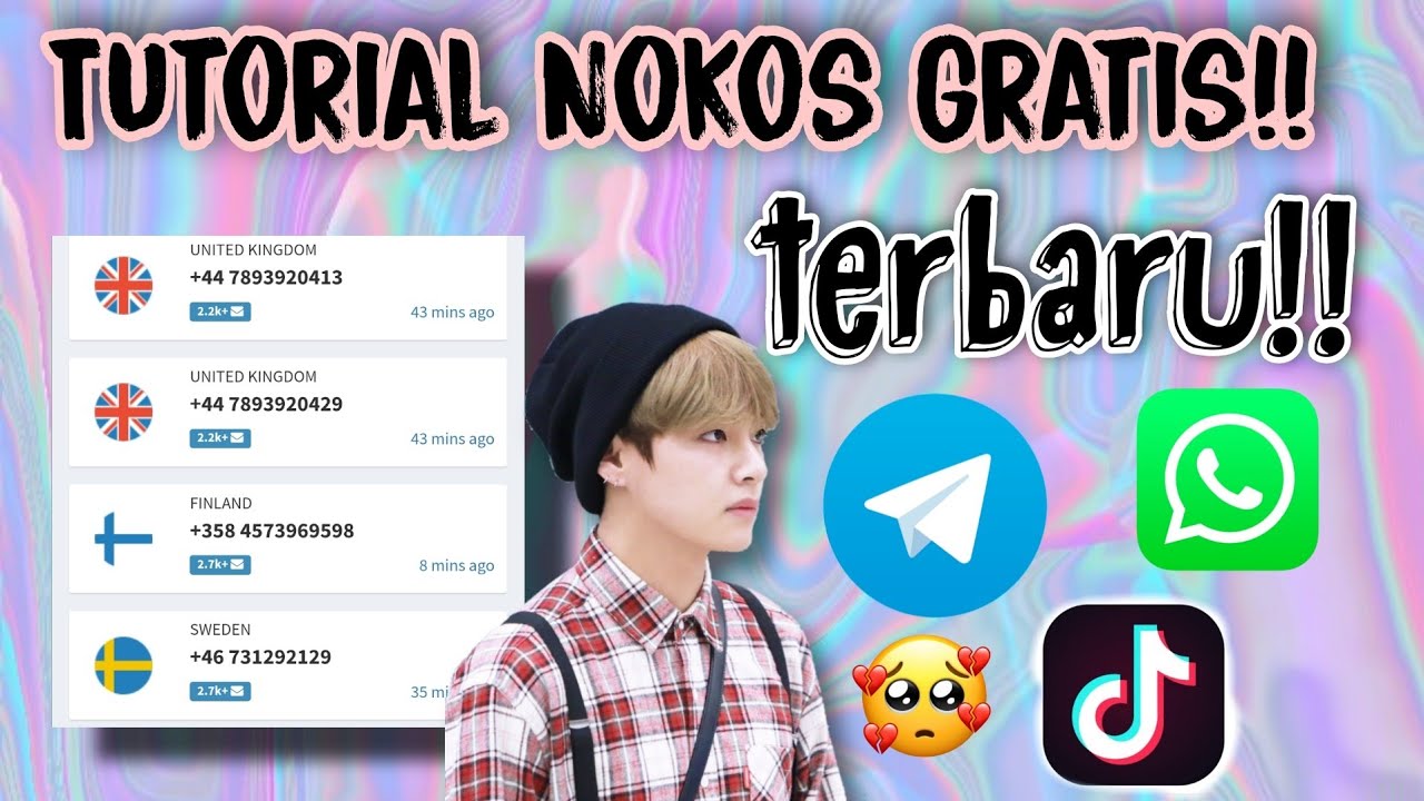 Terbaru!! Tutorial Nokos untuk telegram, tiktok mudah!! 🤩 #nokos # ...