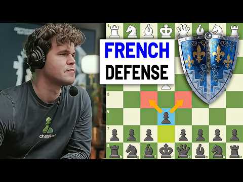 Magnus Carlsen's French Defense Is Impossible to Stop!