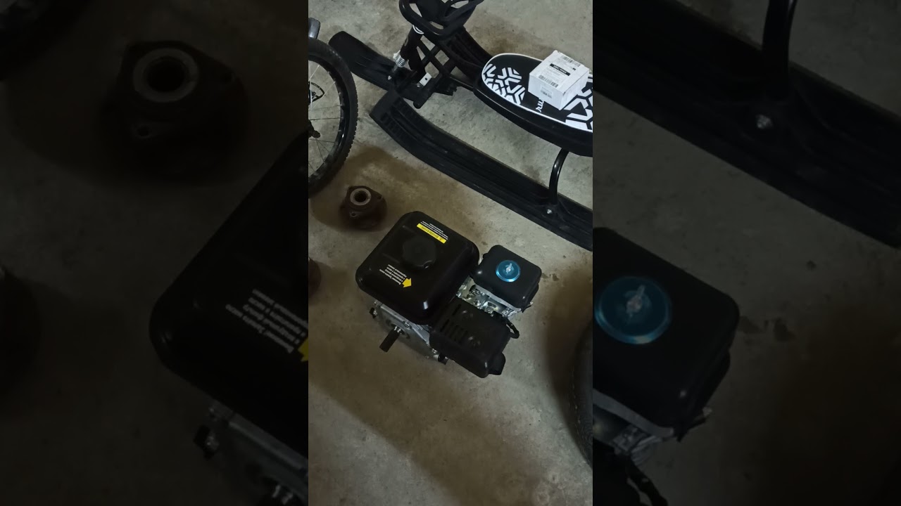 Снегоход для ребёнка своими руками. Распаковка комплектующих. Подробности на моём канале! #механик