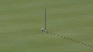 Zach Johnson nearly aces the 11th hole at BMW Championship