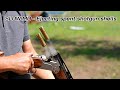 SLOW MO - Ejecting spent shotgun shells