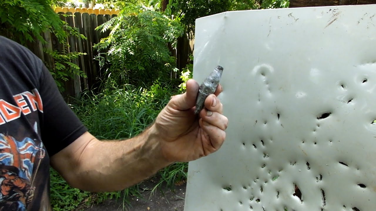 roman lead sling bullet vs auto hood youtube gauge r r