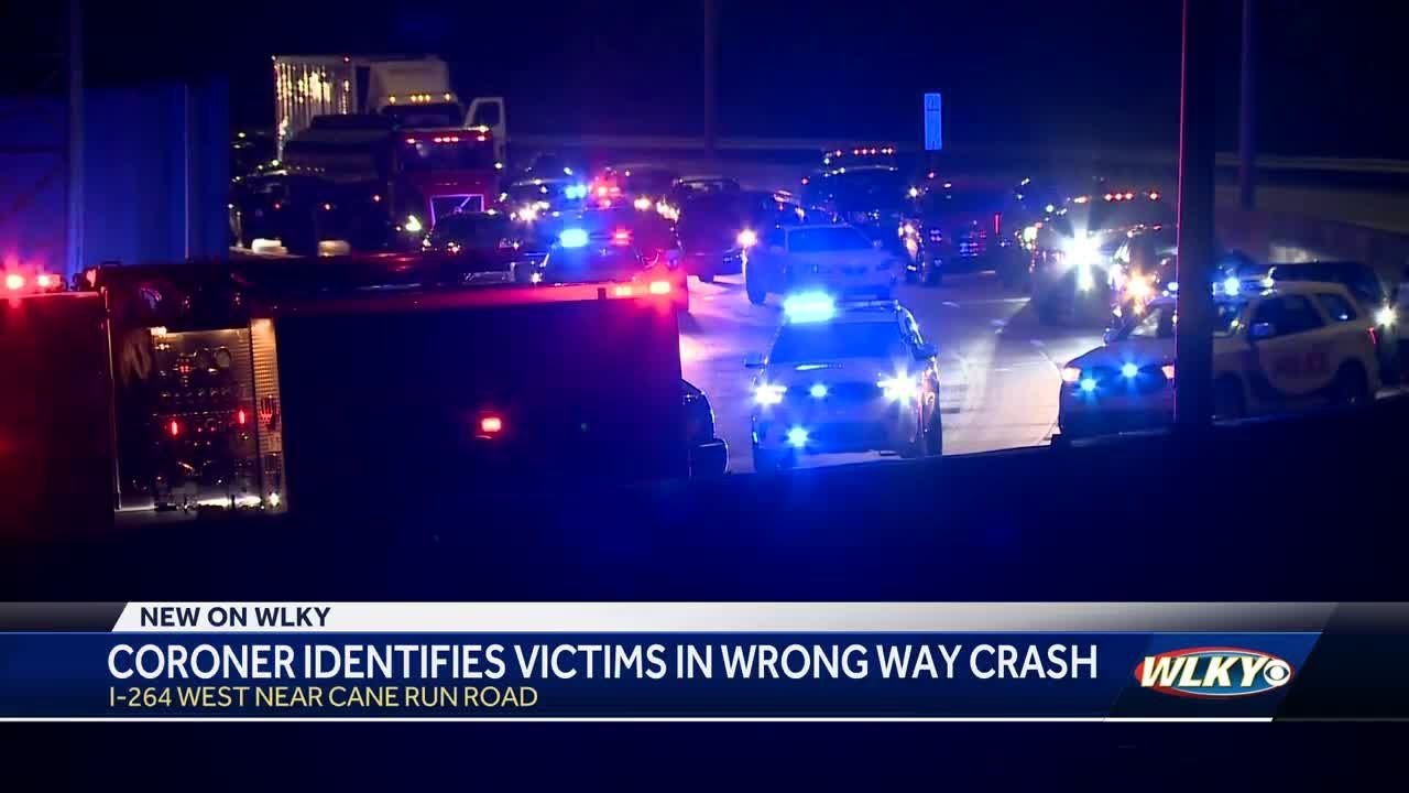 Coroner identifies victims in wrong way crash on I-264 - YouTube