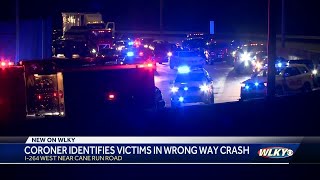 Coroner identifies victims in wrong way crash on I-264