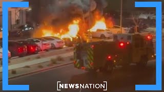 Teslas torched by Molotov cocktails; suspect faces federal charges | NewsNation Now