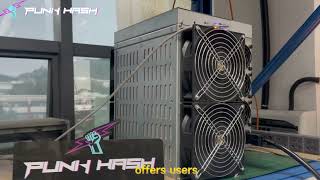 Volcminer D1 mining machine is in place! 17G hashrate is fully open