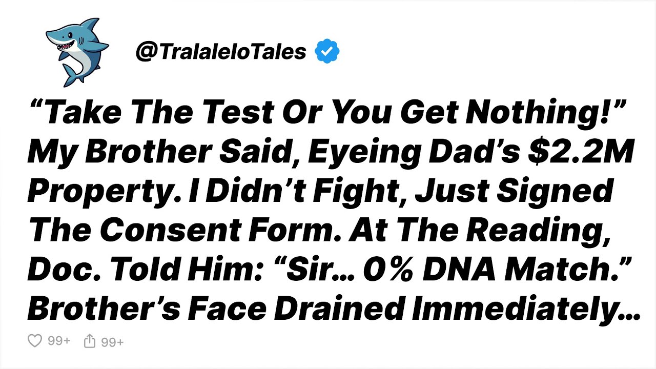 My Brother Demanded A DNA Test At Dad's Funeral. The Results Destroyed Him - Reddit Stories