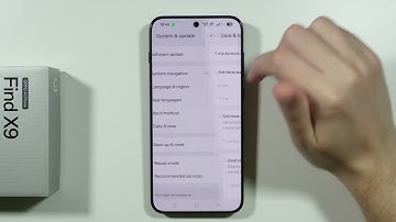 OPPO Find X9/X9 Pro: Hoe de tijdnotatie wijzigen (12-uurs of 24-uurs tijdnotatie)