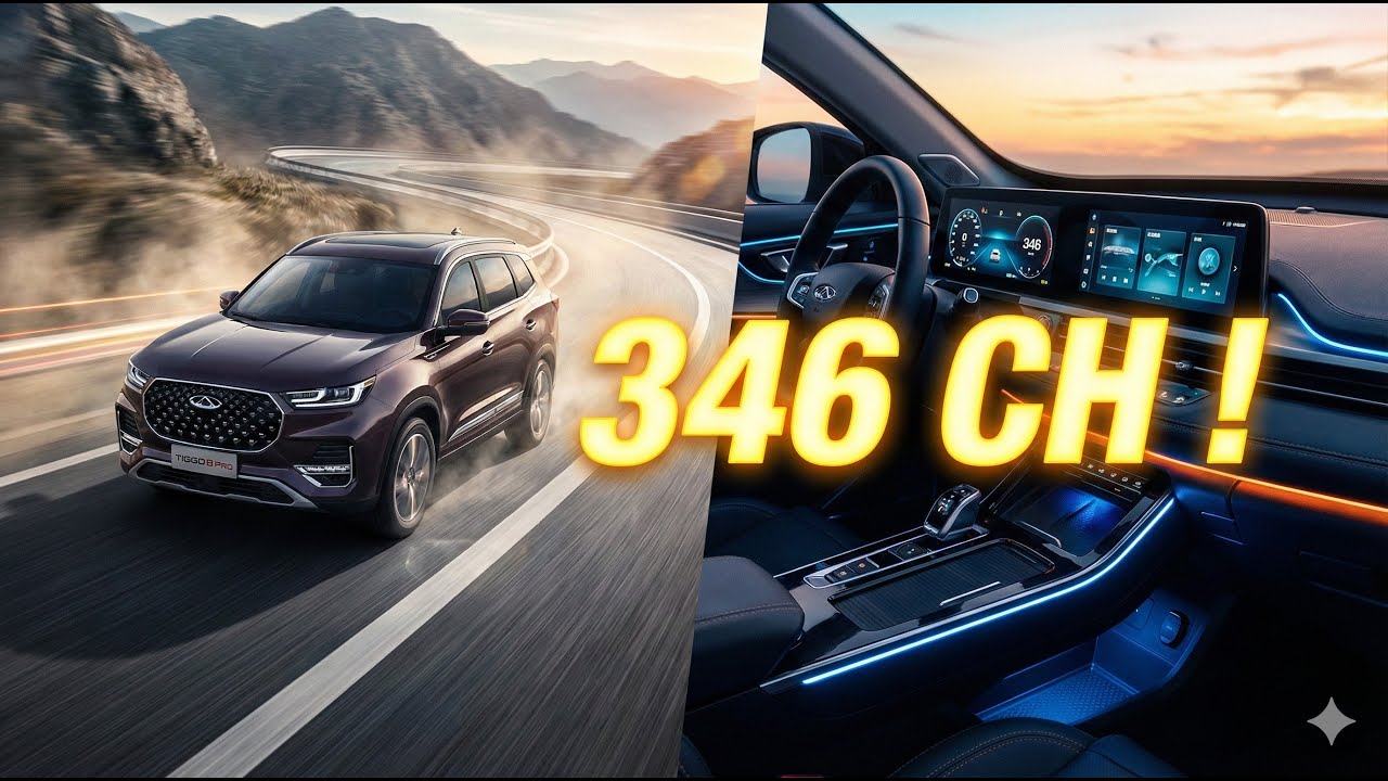 CHERY TIGGO 8 PRO PHEV : 346 CH & 7 PLACES, LE SUV ULTIME ? ⚡️