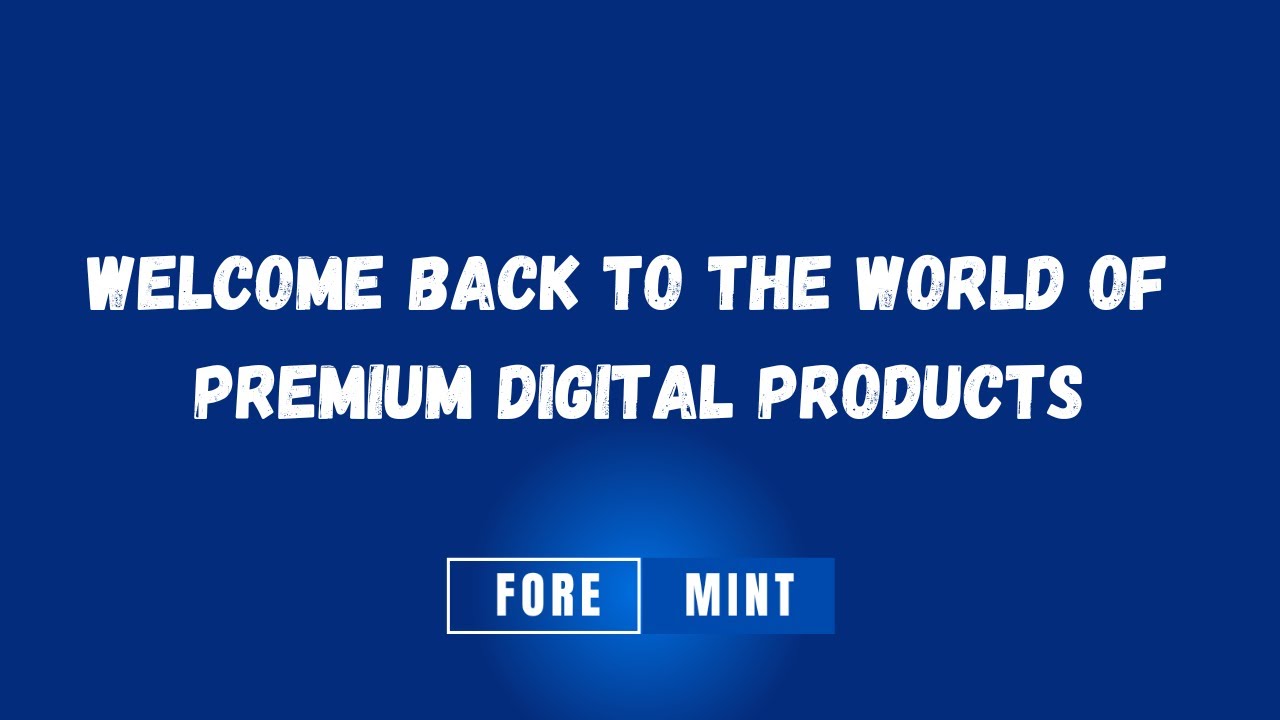 ForeMint is Back! 🚀 Exclusive Digital Marketplace for Vendors & Buyers 🌟
