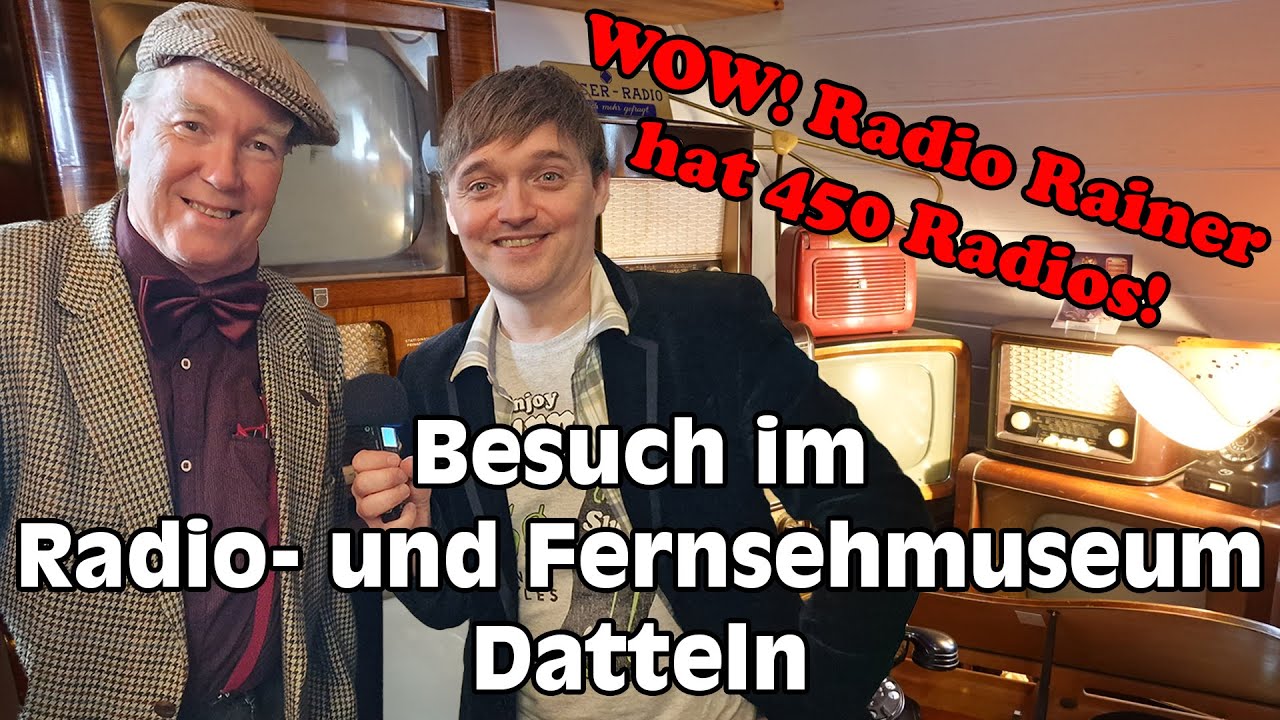 WOW! Radio Rainer hat 450 Radios | Besuch im Radio- und TV-Museum in Datteln | massengeschmack.tv
