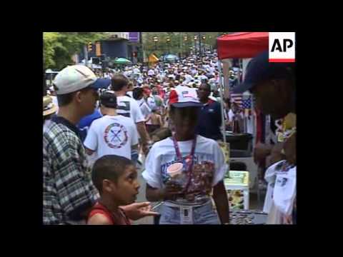 USA: ATLANTA: INFRASTRUCTURE OF OLYMPIC GAMES CRITICISED UPDATE