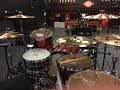 Richard van leeuwen  my drum rig ludwig centennial w paiste 2002