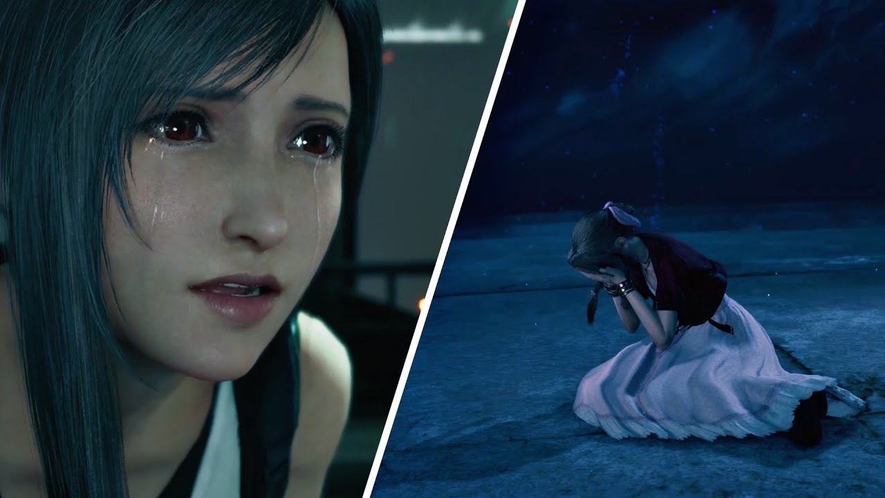When Game Start Making You Cry - Final Fantasy 7 Remake Emotional Scene ...
