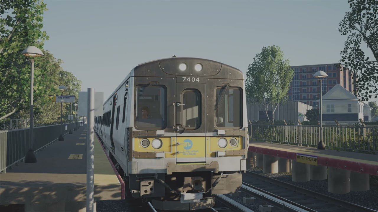 Train Sim World 6 PS5 Long Island Railroad Operating Train 806 from Atlantic Terminal to Long Beach