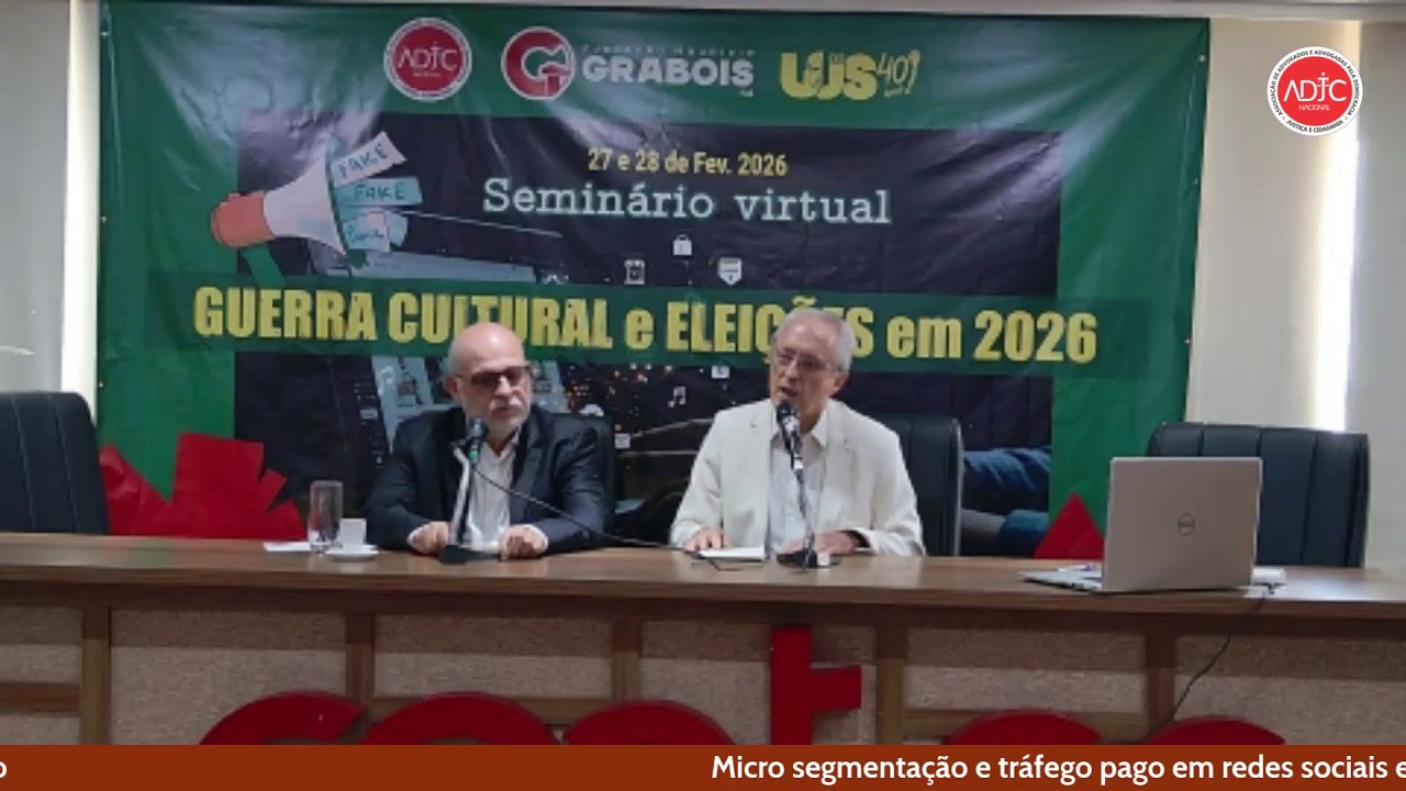 Seminário Guerra Cultural e Eleições 2026