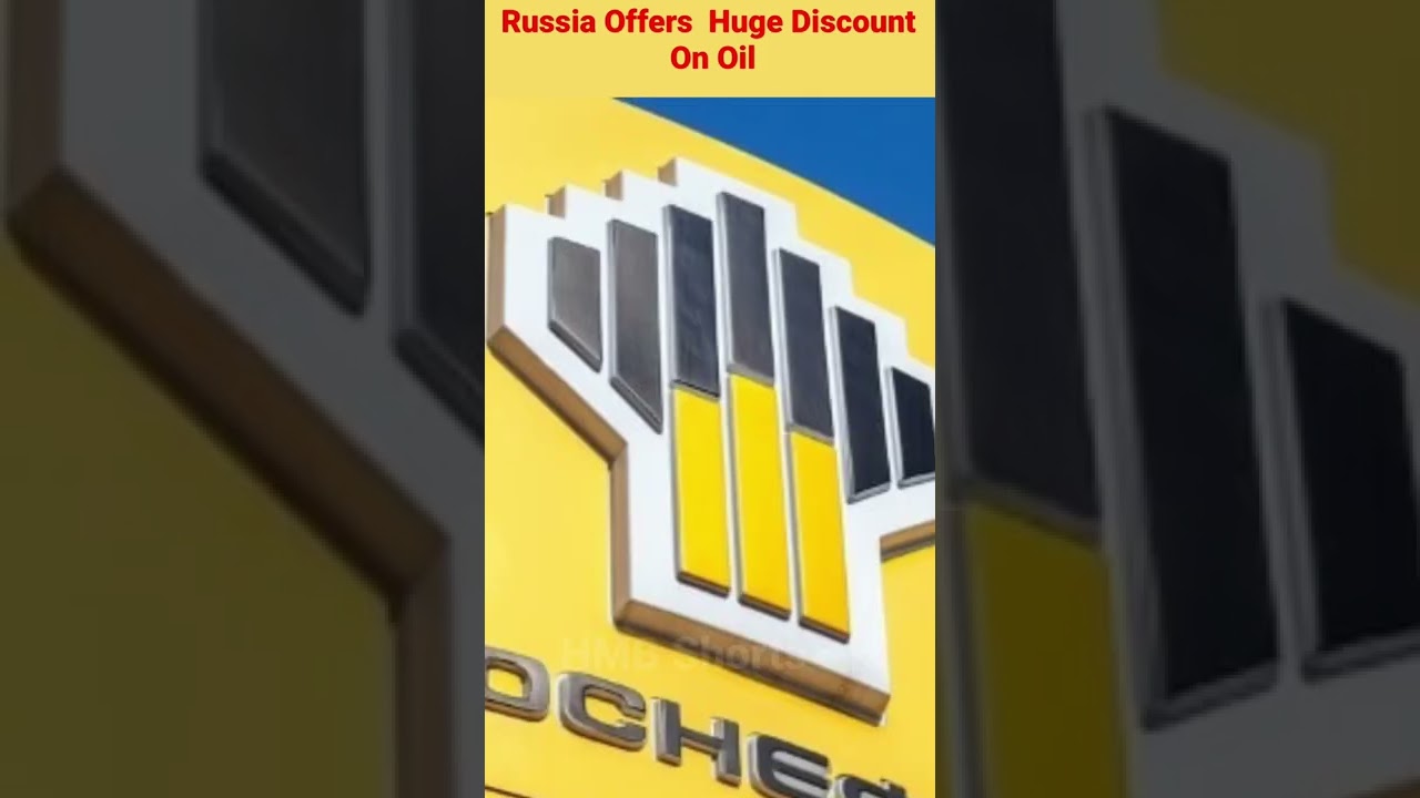 Russian oil companies offers India huge discount on oil