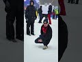 Snow Curling 😂❄️