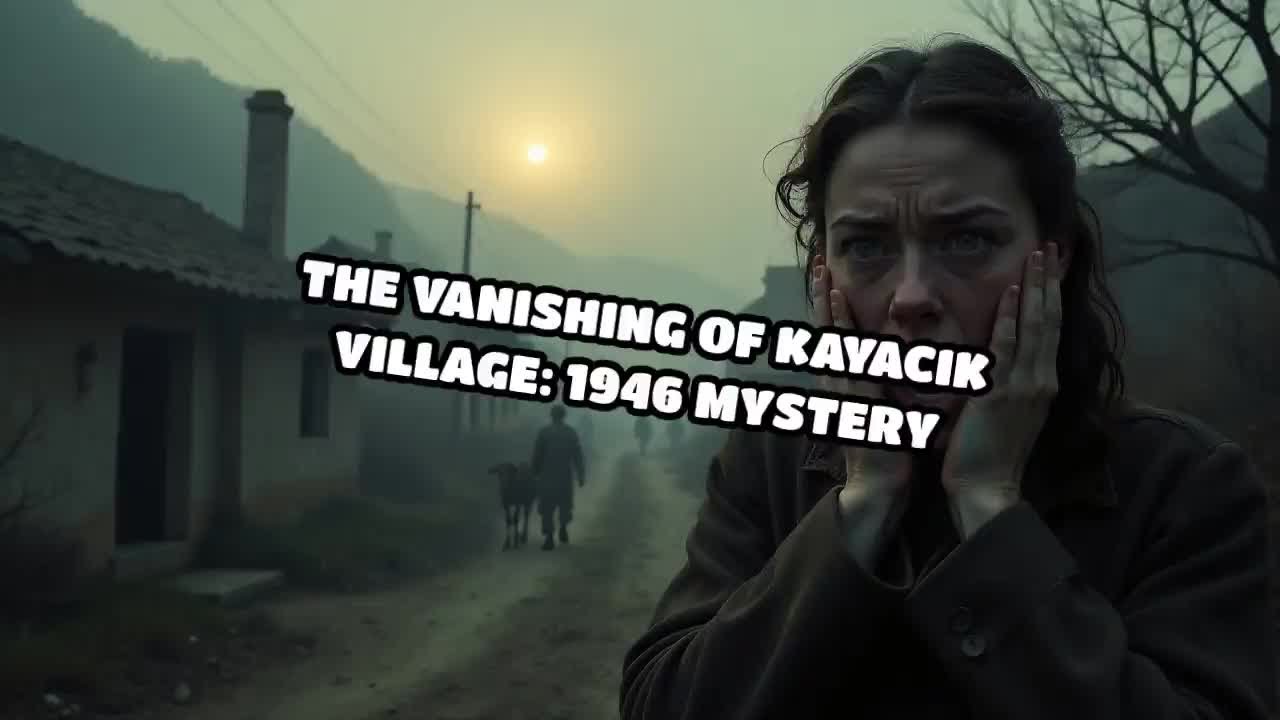 The Vanishing of Kayacık Village: 1946 Mystery