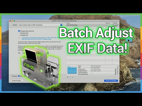Easily Adjust File Creation Dates for Photos - A Better Finder Attributes