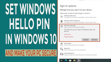 How to Set Up Windows Hello PIN on Windows 10 - Step-by-Step Tutorial #windows10 #pctricks