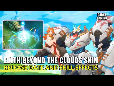 Edith Beyond the Clouds Skin Release Date and Skill Effects | Mobile Legends @DarkBGaming