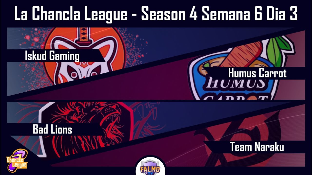 LOL | La Chancla League | Season 4 Semana 6 Dia 3 | ISK vs HCA + BAD vs ...