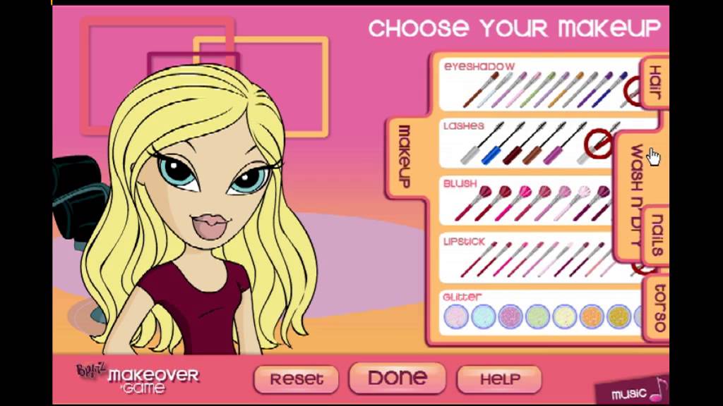 Bratz Makeup Games For GirlsGameplay Online YouTube