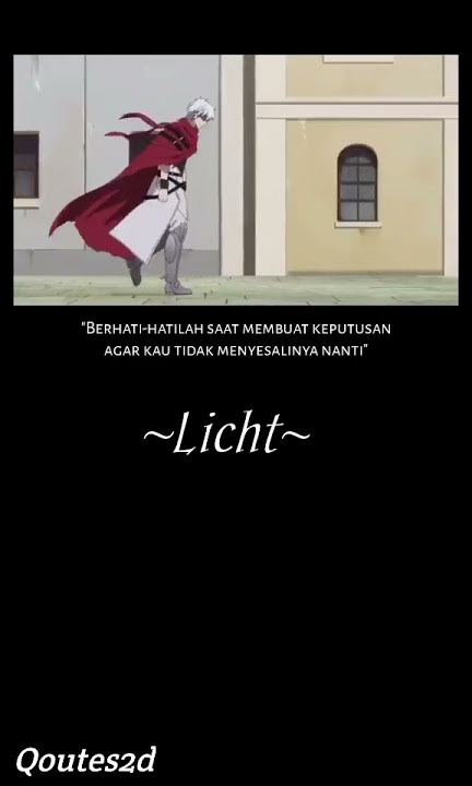 story wa anime kata kata bijak Licht