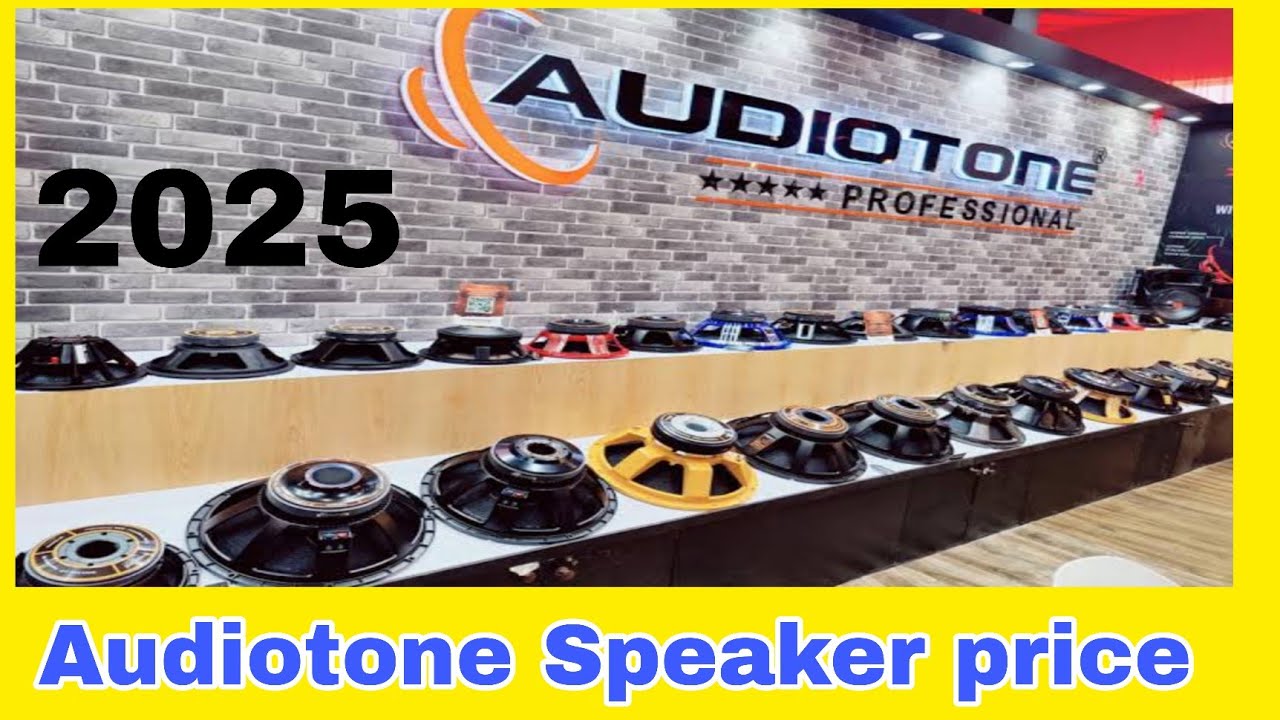 Audiotone Speakers price Delhi DJ Expo 2025