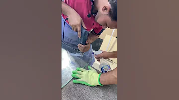 تخريم الزجاج 