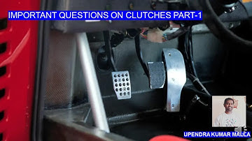 Top 50 Important Questions on Clutches | Automobile Engineering | MCQ | Exams | Interview | Part-2