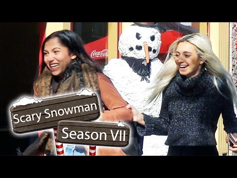 Scary Snowman Prank - Season 7 (Full Season) Try Not To Laugh