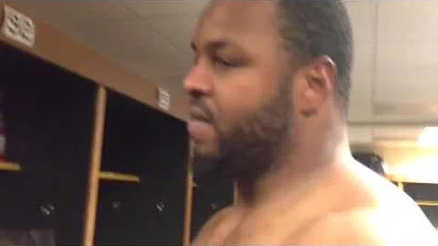 Cowboys DE Jeremy Mincey after playoff loss in Gre...