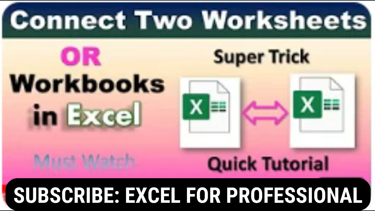 how to link data between two (multiple) workbooks in excel | Hindi | how to link sheets in excel
