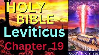 Leviticus Holy Bible: Chapter 19 of 27  (fast concise overview audio book)