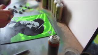 MULTI LAYERED STENCILS (ICE CUBE TIMELAPSE)