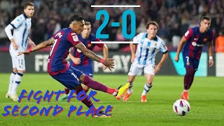 Fc Barcelona vs Real Sociedad | Game Highlight Points | Raphinha | Lamine Yamal