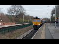 Trains at crossgates with loads of tones 27012024