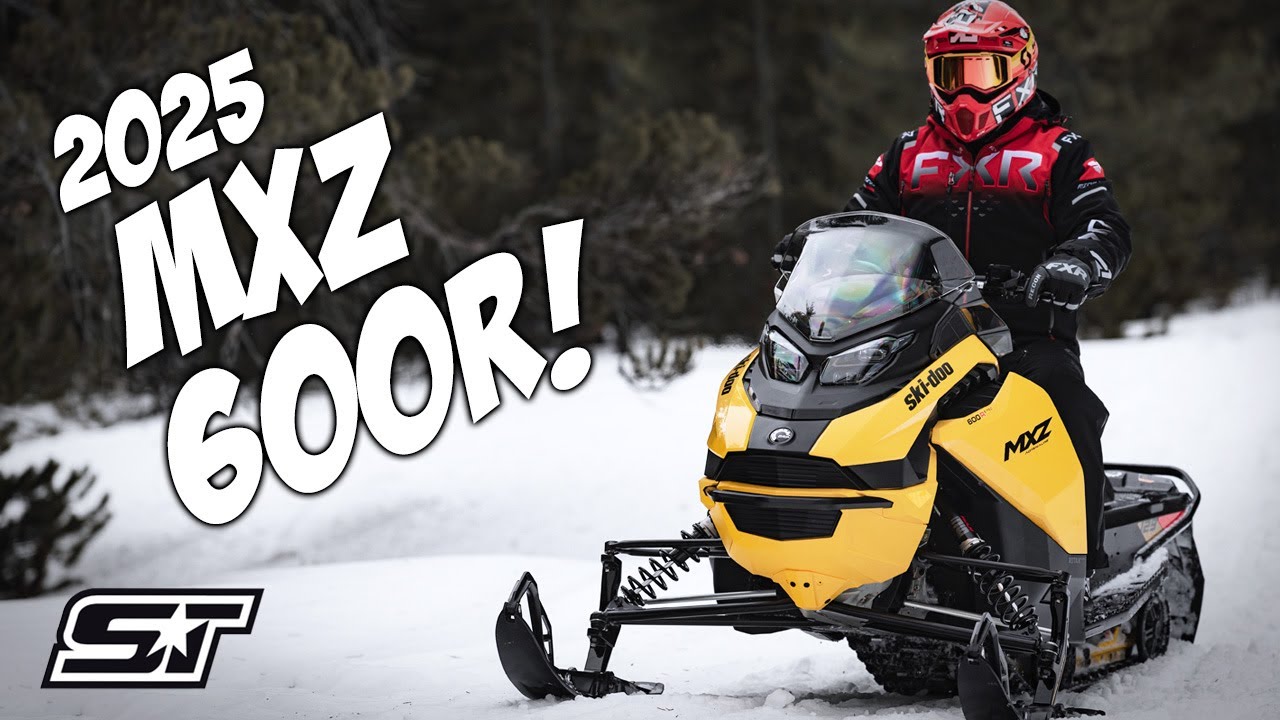 Подробный обзор снегохода Ski-Doo MXZ Adrenaline 600R 2025 года