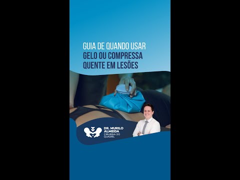 Está com dor? | Guia de quando usar gelo ou compressa quente em lesões
