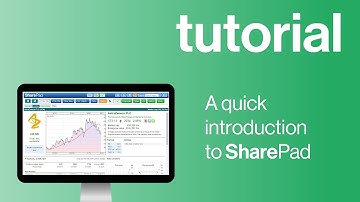 An quick introduction to ShareScope (formerly SharePad) - Discover the advantage.