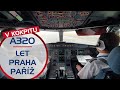 Očima pilotů: Let z Prahy do Paříže v kokpitu Airbusu A320 Czech Airlines