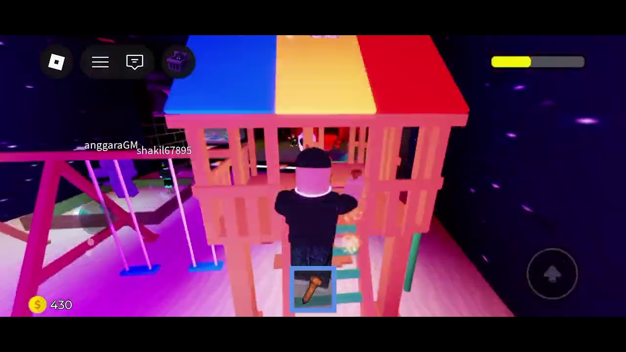 Bertahan di dalam lift gila survival#roblox 